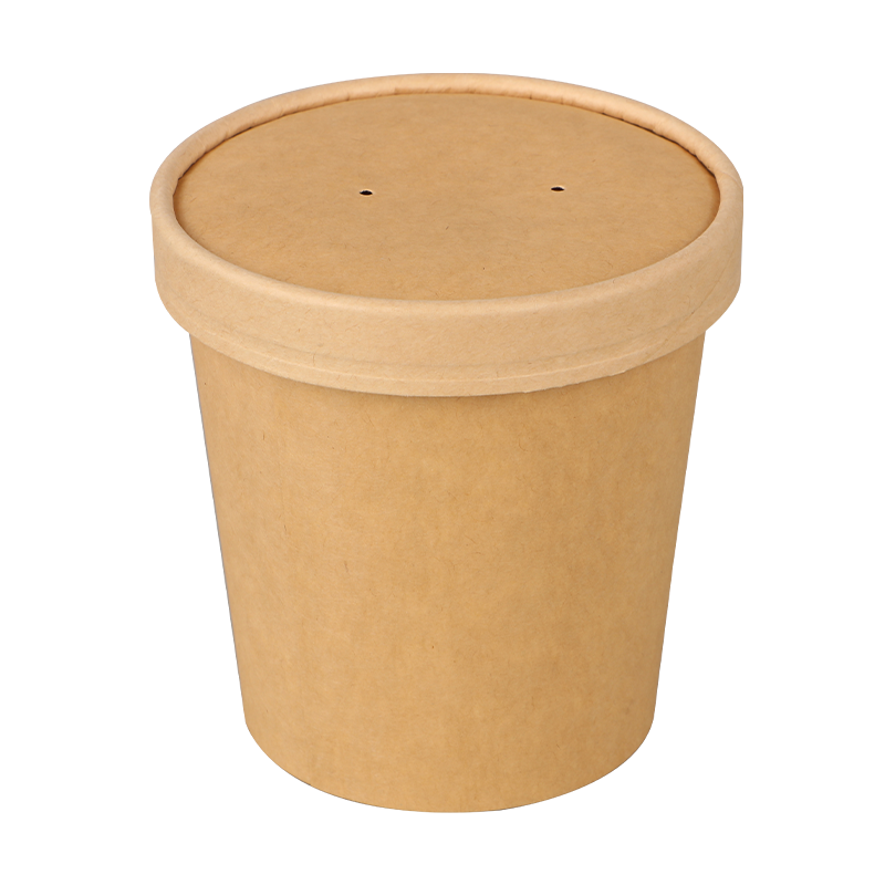 12 oz rullekant papir suppekopp