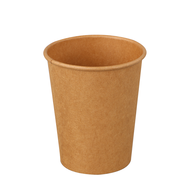 12 oz Brown Kraft Single Wall Paper Cup