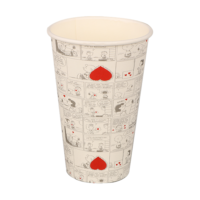 22oz vannbasert bestrykningspapirkopp