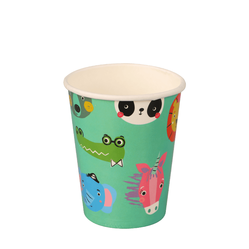 10 oz resirkulerbare drikkepapirkopper for kald kaffe
